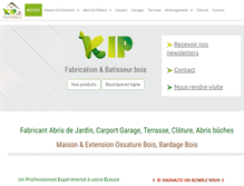 Tablet Screenshot of kip.fr