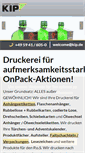 Mobile Screenshot of kip.de