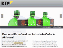 Tablet Screenshot of kip.de